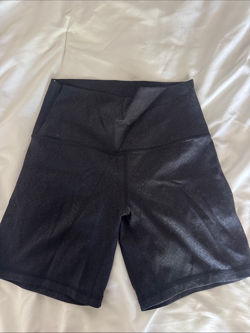 Lululemon High-Waist Black Women's Active Shorts